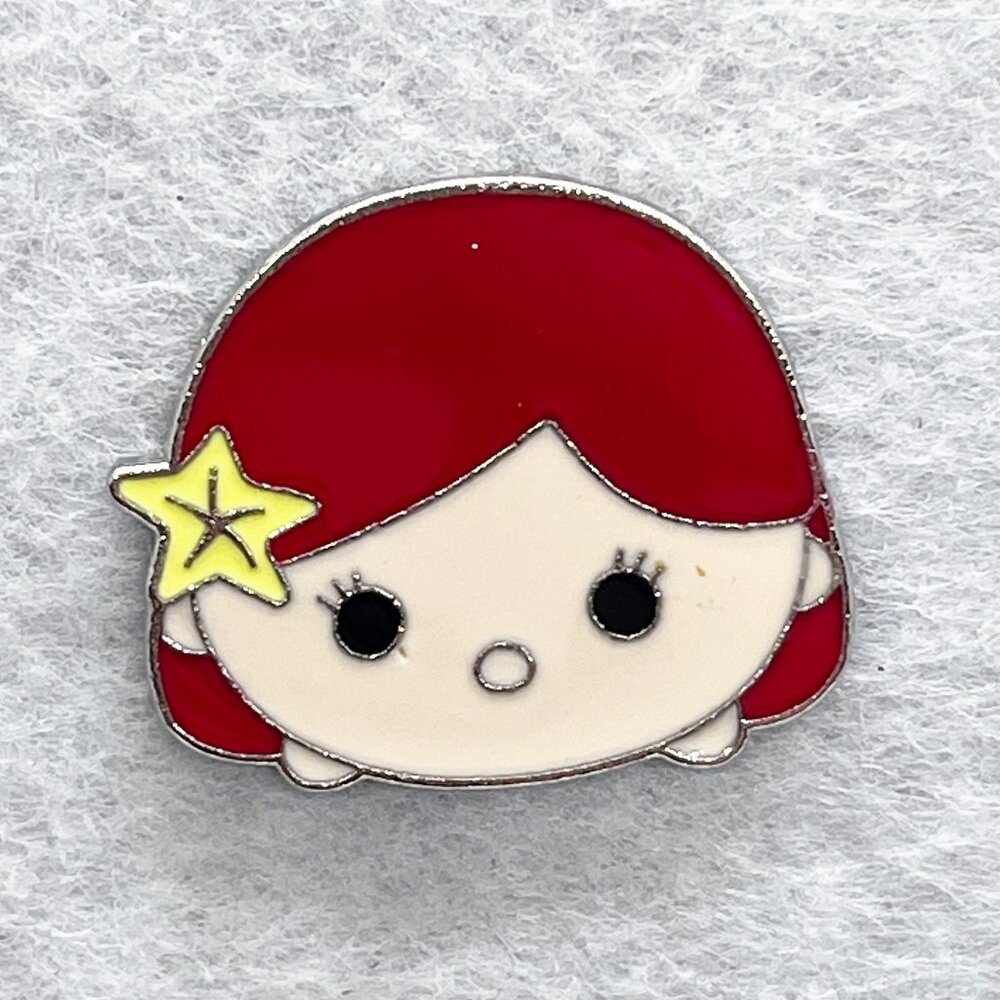 🔮 5/$25‎ Disney The Little Mermaid Ariel Tsum Tsum Pin